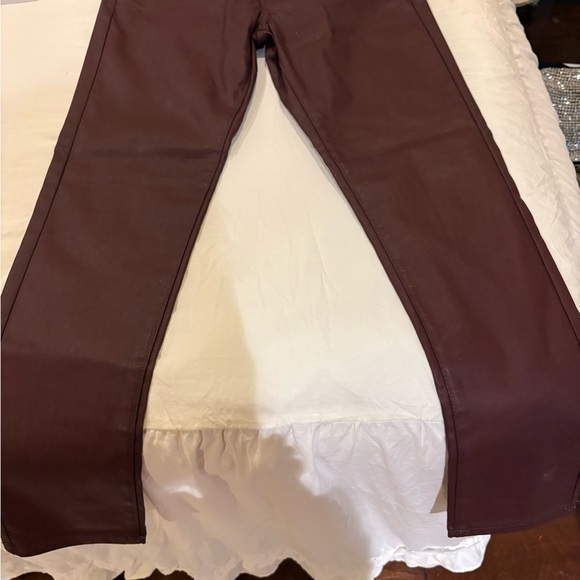A.N.A High Rise Skinny Pants in plum - Picture 3 of 5